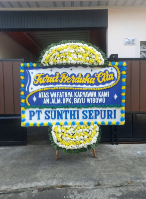 Papan Bunga Duka di Katingan Kuala